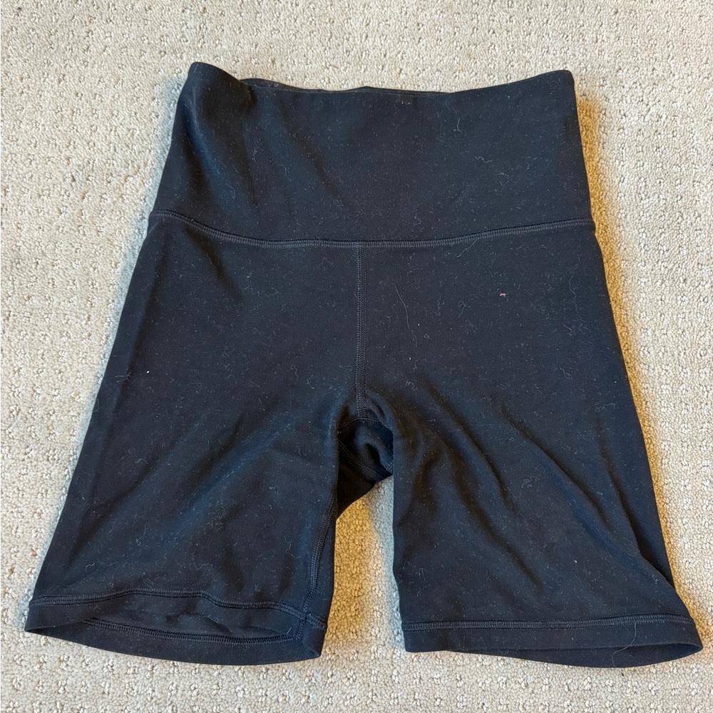 Black size XS black Athleta shorts with 7” inseam.
